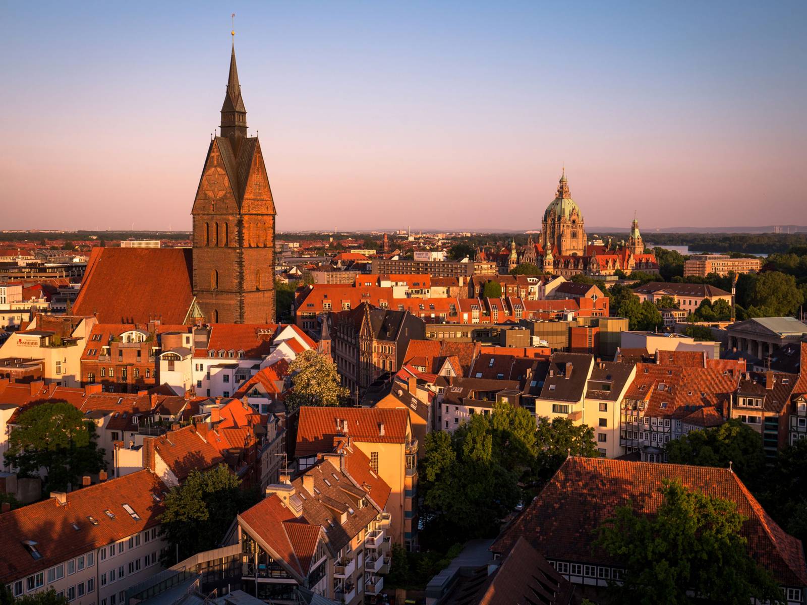 Blick-über-Hannover
