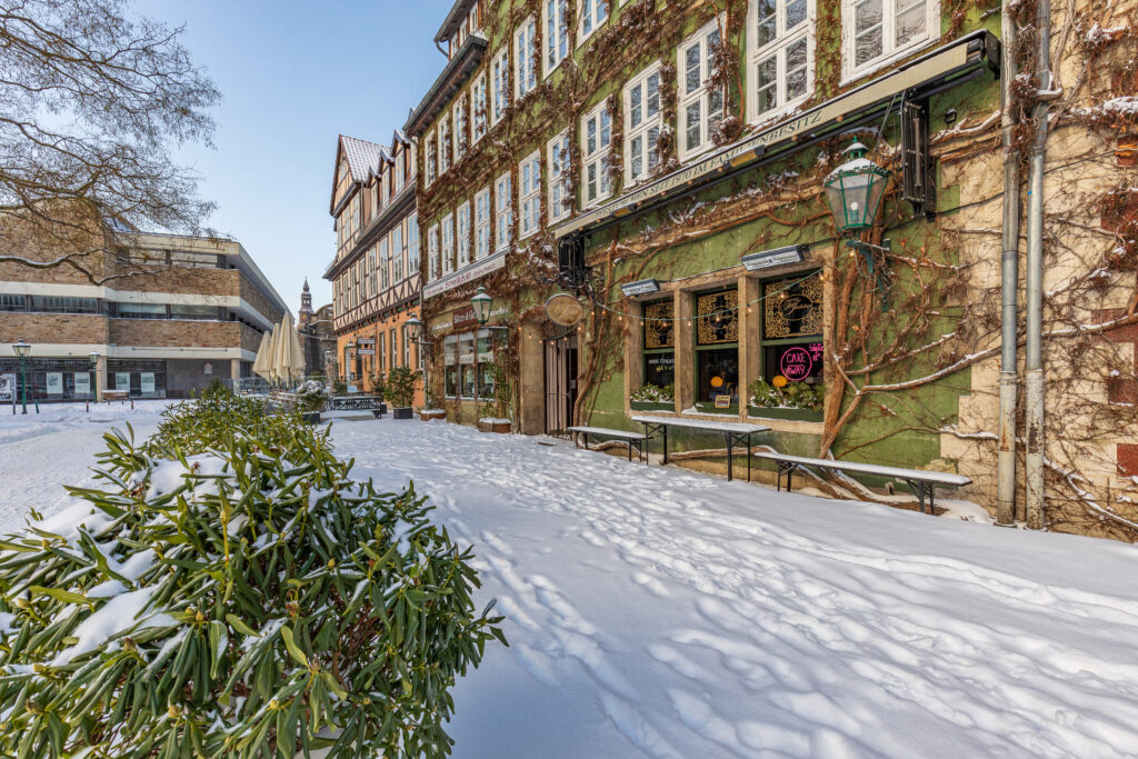 Ballhof im Winter