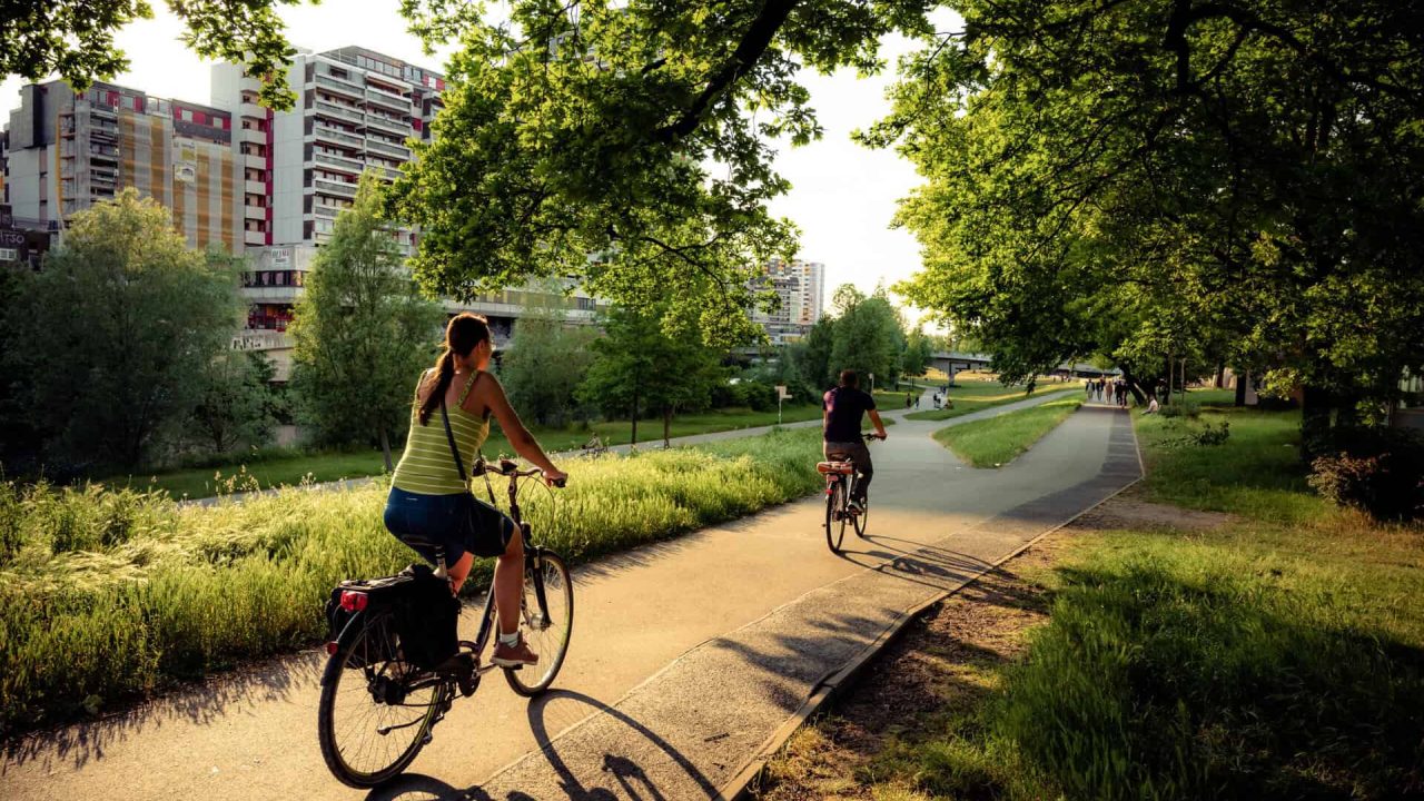 In bicicletta attraverso Hannover